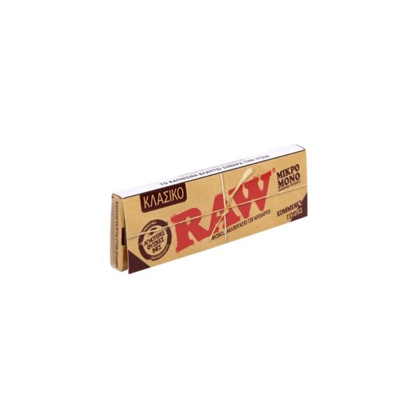 RAW® Κλασικό – Χαρτάκια Στριφτού Μικρό Μονό Με Κομμένες Γωνίες