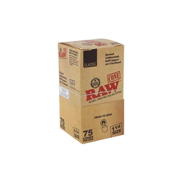 RAW® Κλασικός Κώνος 1¼ 75 τεμάχια-1
