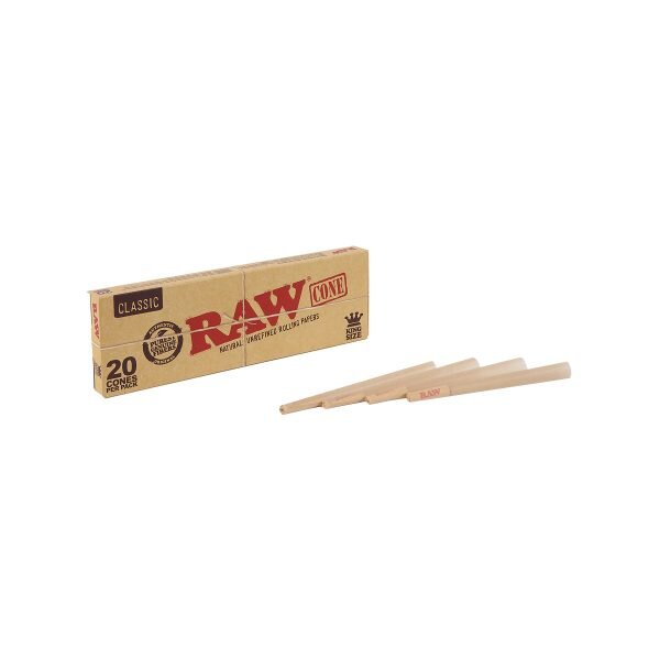 RAW® Κλασικός Κώνος Μεγάλος KingSize - 20 τεμάχια