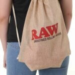 RAW® Τσάντα Πλάτης Drawstring Bag Tan