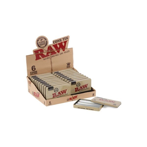 RAW®Μεταλλική Θήκη Για 6 Κώνους KingSize -1