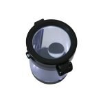 Smokus Focus Βάζο Με Led & Μεγεθυντικό Φακό Eclipse Black - 1