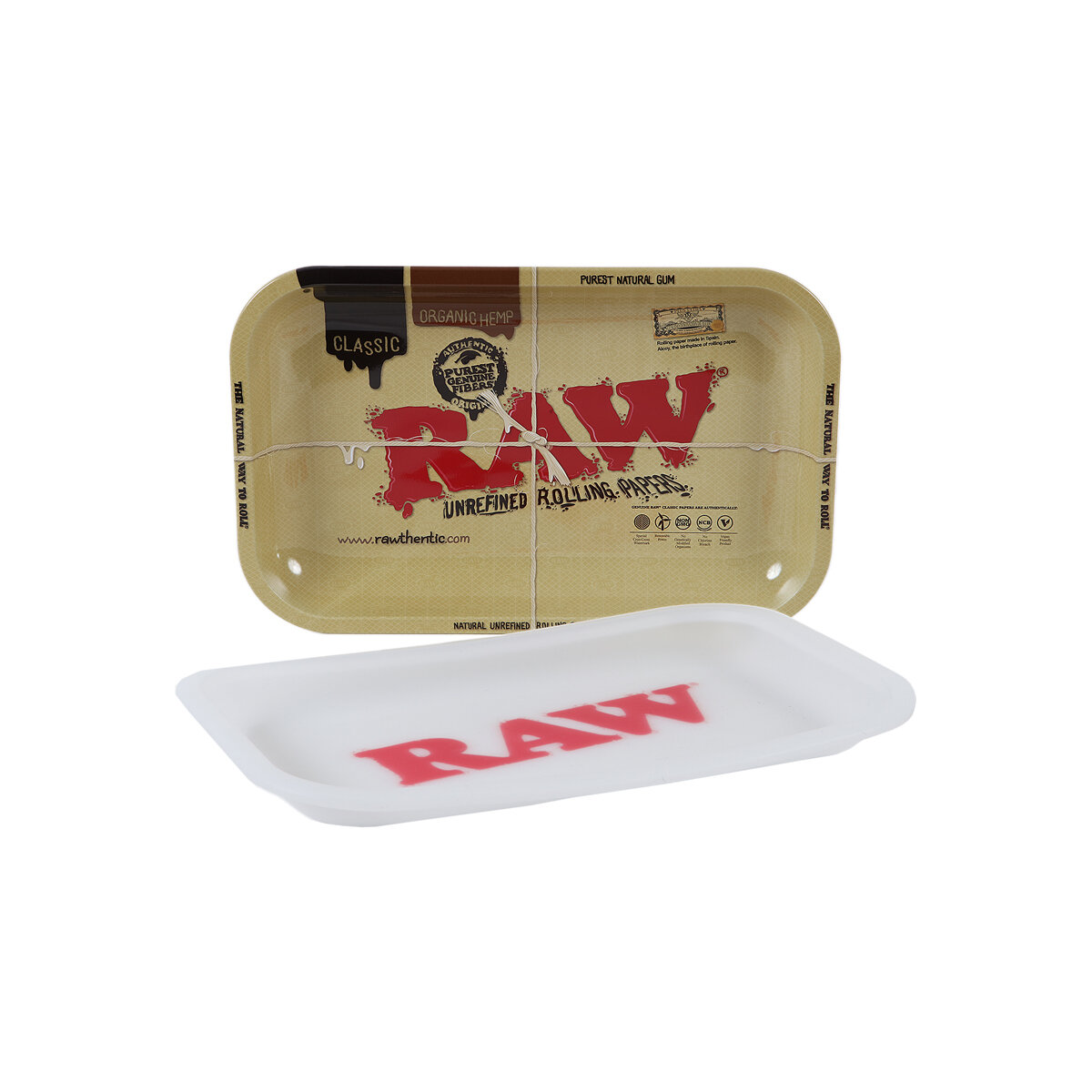 RAW® Μεταλλικός Δίσκος Στριψίματος Με Κάλυμμα Δίσκου