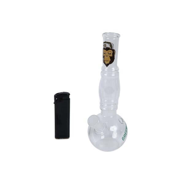 Γυάλινο Bong Σετ Amsterdam Greenline 19cm-1