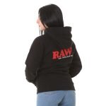 Rolling Papers Φούτερ Μαύρο RAW Edition 2 - Πίσω μέρος