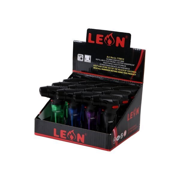 LEON® Αναπτήρας Pocket Torch – Φλόγιστρο Τσέπης - Display - LL.170812