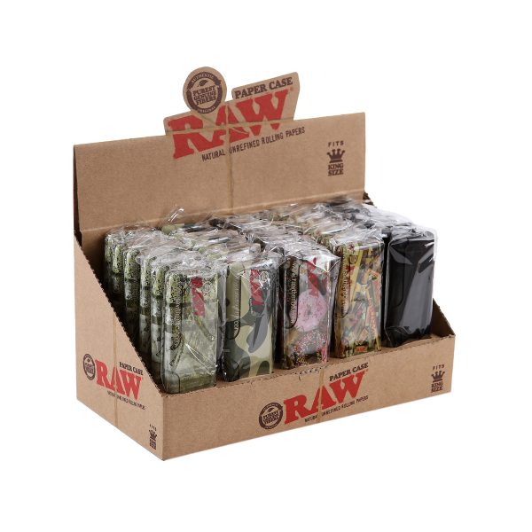 RAW® Μεταλλική Θήκη Για Χαρτάκια Στριφτού Μεγάλα KingSize - DISPLAY