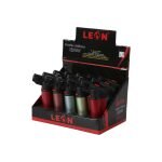 LEON® Αναπτήρας Φλόγιστρο 2 Φλόγες – Double Torch Metallic - Display - LL.170850