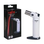 LEON® Pro Heavy Duty Torch – Αντιανεμικός Αναπτήρας Φλόγιστρο Λευκό