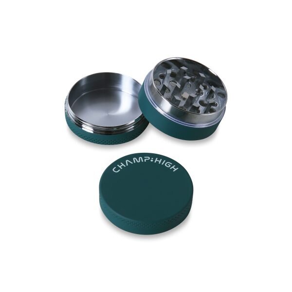 Champ High Rubber Grinder Τρίφτης Καπνού 3μέρη 40mm - 3τεμ.-6τεμ. - Πράσινο