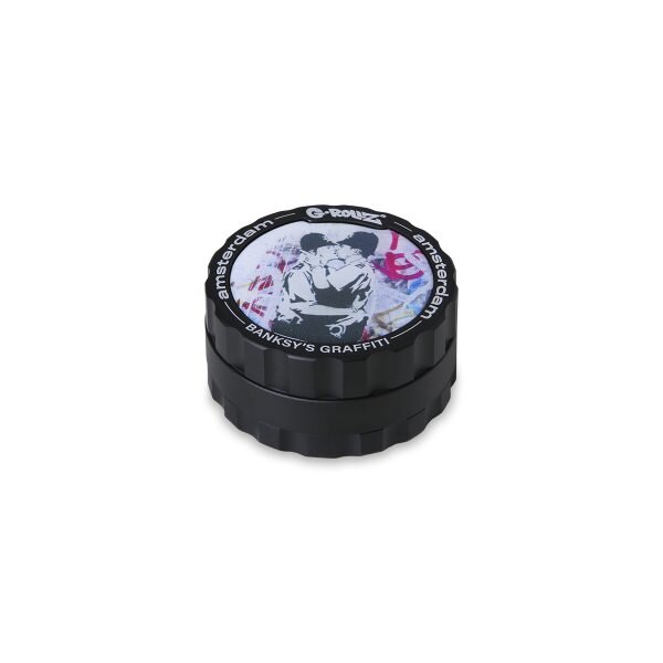 G-Rollz Banksy Graffiti Kissing Cops Grinder Τρίφτης Καπνού 3μέρη 53mm-2