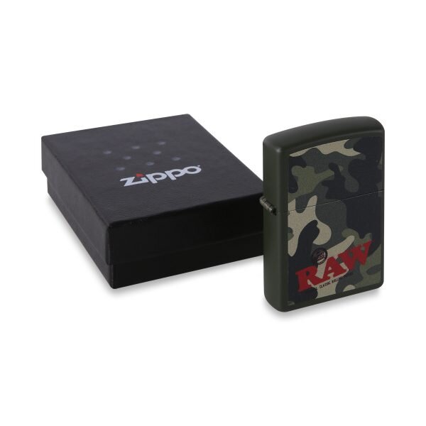 RAW® Zippo Αναπτήρας Camouflage Full Print