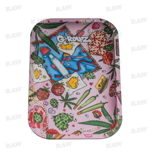 G-Rollz 'Amsterdam Picnic Valentines' Medium Tray