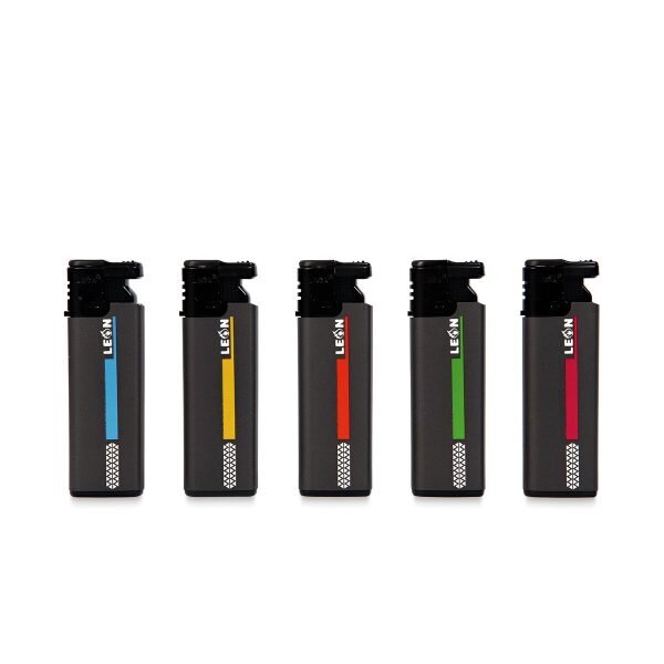 LEON® Αντιανεμικός Αναπτήρας Style Black Jetflame