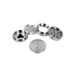 Hammercraft Grinder Τρίφτης Καπνού από Ανοξείδωτο Ατσάλι 4μέρη Large-1