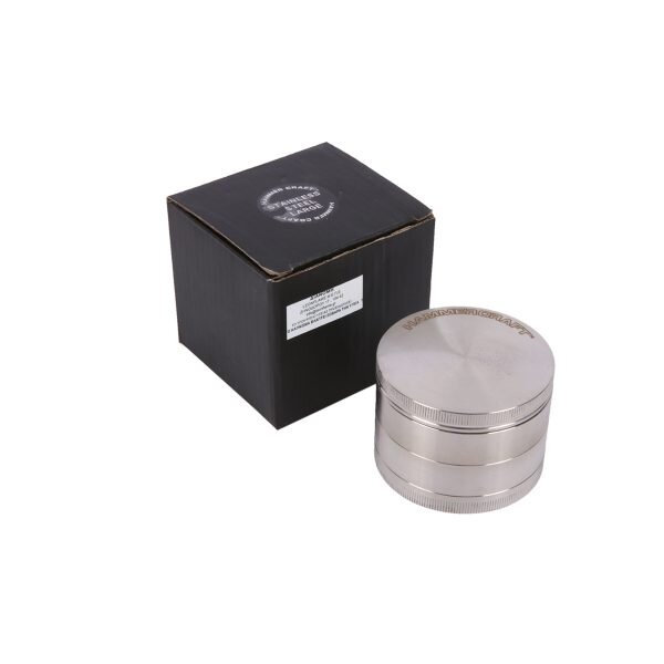 Hammercraft Grinder Τρίφτης Καπνού από Ανοξείδωτο Ατσάλι 4μέρη Large