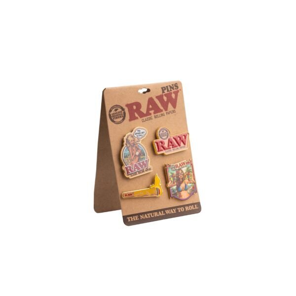 RAW® Καρφίτσες – Pins 4 Σχέδια-1