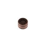 Amsterdam Green Μεταλλικό Grinder Τρίφτης Καπνού 3μέρη 40mm Χαλκινο1
