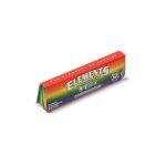 ELEMENTS® Connoiseur Rainbow – Πολύχρωμα Χαρτάκια Στριφτού Μεγάλα KingSize Slim με Τζιβάνες