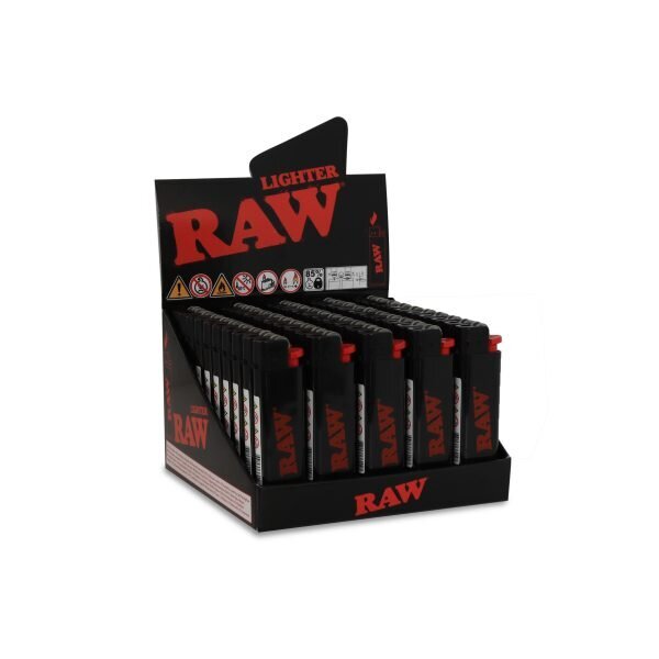 RAW® Αναπτήρας Μαύρος Επαναγεμιζόμενος Display