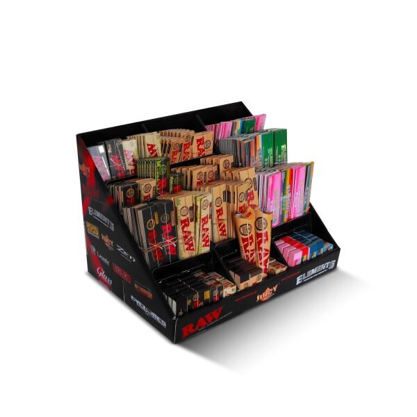 RAW® ELEMENTS® Μεγάλο Mix Stand Τσιγαρόχαρτα και Τζιβάνες - 1