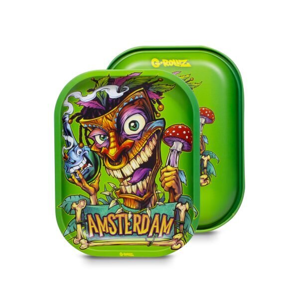 G-Rollz Tiki Δίσκος Στριψίματος Small – Rolling Tray - 1