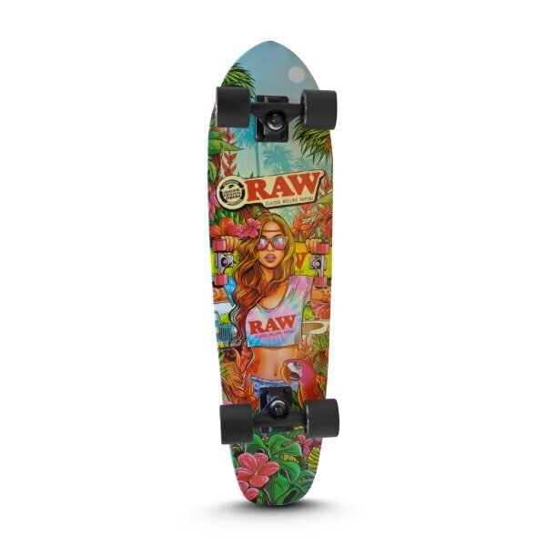 RAW® Skateboard Brazil Girl - Πλήρως Συναρμολογημένο