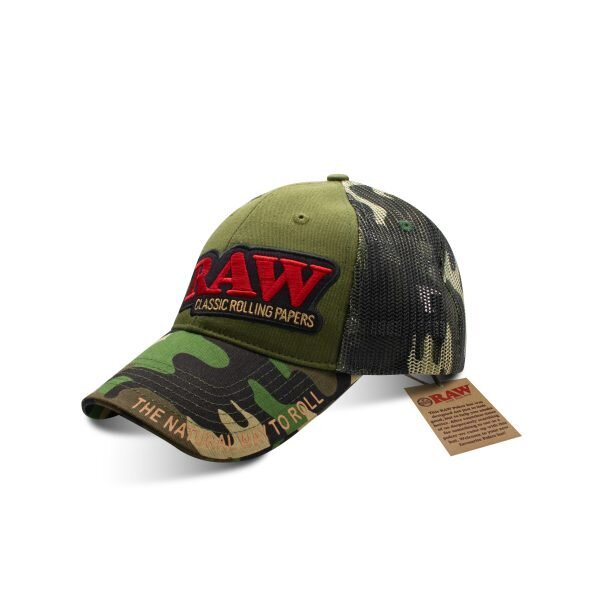 RAW® Camo Καπέλο Trucker Με Poker