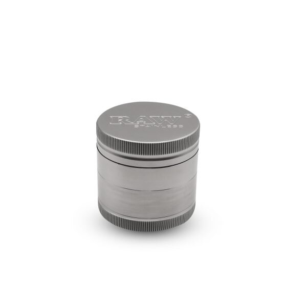 RAW® Grinder Τρίφτης Καπνού από Ανοξείδωτο Ατσάλι 4μέρη 50mm