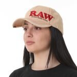 RAW® Μπεζ Καπέλο Με Poker-1