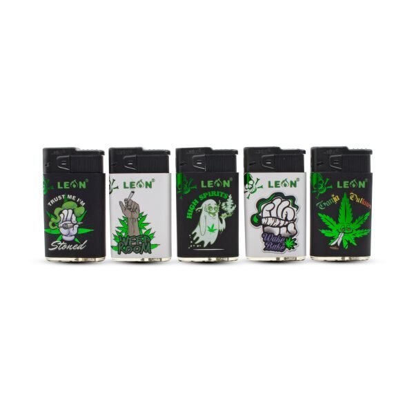 LEON® Αντιανεμικός Αναπτήρας Green Jetflame
