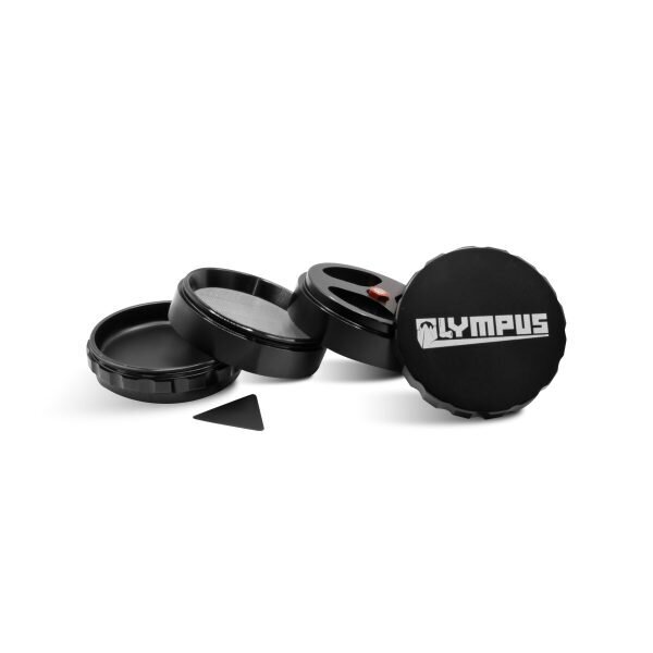 OLYMPUS® Grinder Τρίφτης Καπνού Αλουμινίου Propeller 4μέρη 6.3cm ΑΝΟΙΧΤΟ