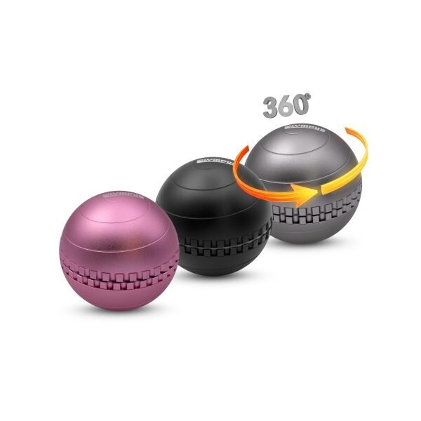 OLYMPUS® Grinder Τρίφτης Καπνού Αλουμινίου Spin 4μέρη 6.3cm