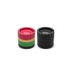 OLYMPUS® Grinder Τρίφτης Καπνού Αλουμινίου με Τασάκι 4μέρη 5.3cm
