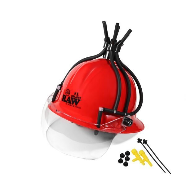 RAW® Fireblazer Helmet – Κόκκινο Κράνος για Έξι Κώνους