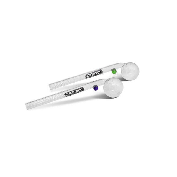 OLYMPUS® Bent Γυάλινη Πίπα Λαδιού 14cm