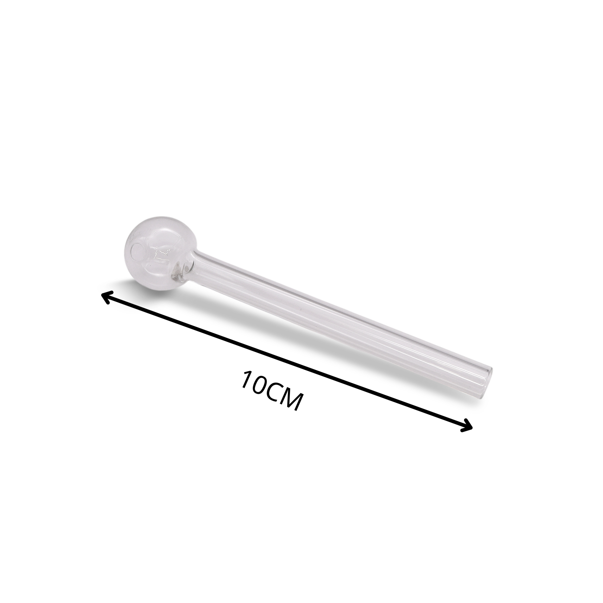 OLYMPUS® Γυάλινη Πίπα Λαδιού 10CM