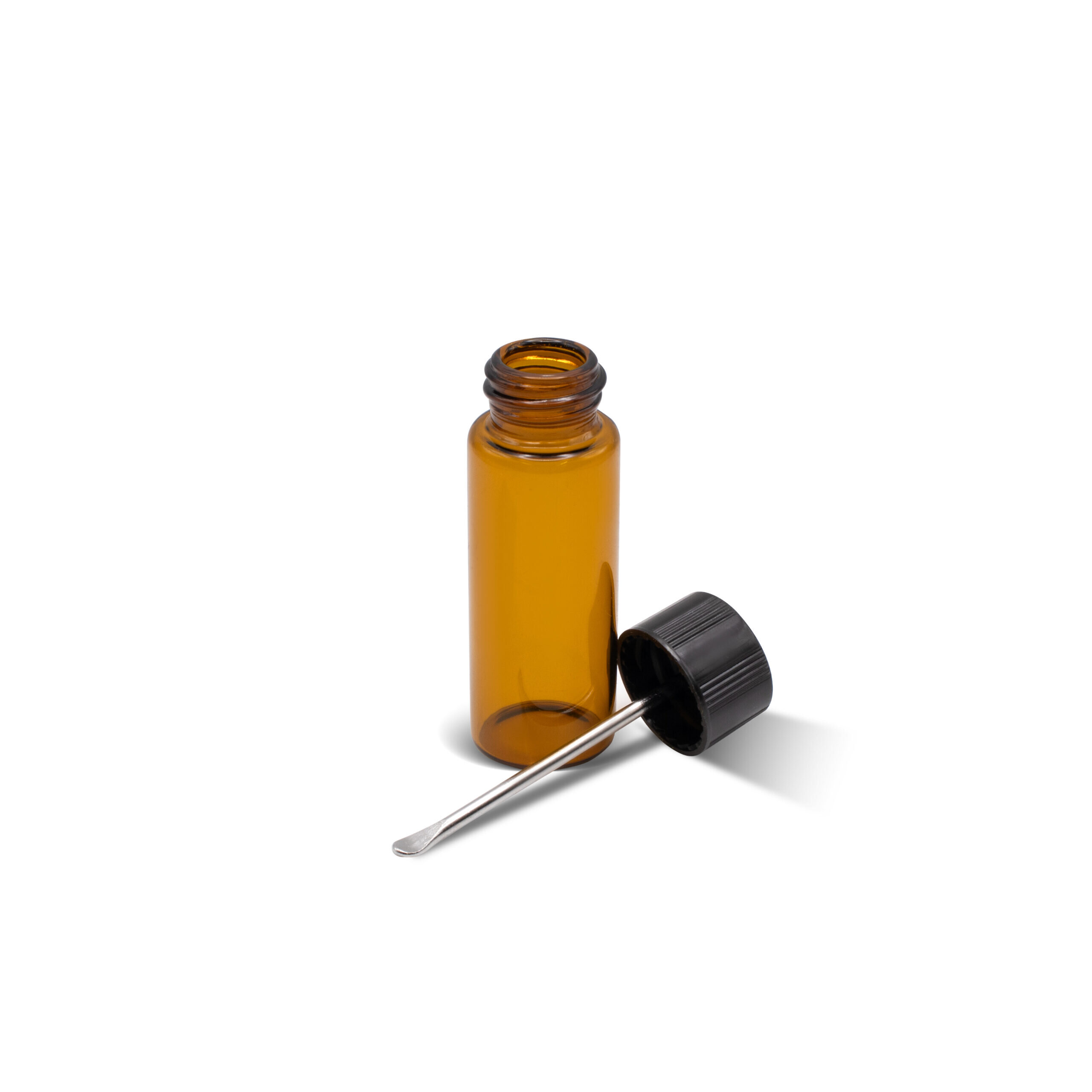 OLYMPUS® Glass Bottle With Spoon 6.5cm-1