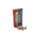 ELEMENTS® 100 Rainbow Προτυλιγμένες Τζιβάνες Σε Μεταλλικό Κουτί