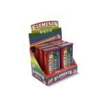 ELEMENTS® 100 Rainbow Προτυλιγμένες Τζιβάνες Σε Μεταλλικό Κουτί - display