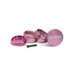 OLYMPUS® Grinder Τρίφτης Καπνού Αλουμινίου Basic 4μέρη 50mm - Ροζ