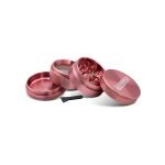 OLYMPUS® Grinder Τρίφτης Καπνού Αλουμινίου Shiny 4μέρη 50mm - Κουτί 12τεμ. - Ροζ