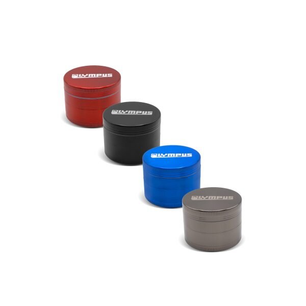 OLYMPUS® Μεταλλικό Grinder Τρίφτης Καπνού Drum 4μέρη 50mm