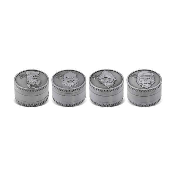 OLYMPUS® Μεταλλικό Grinder Τρίφτης Καπνού Gorilla 3μέρη 40mm- 1