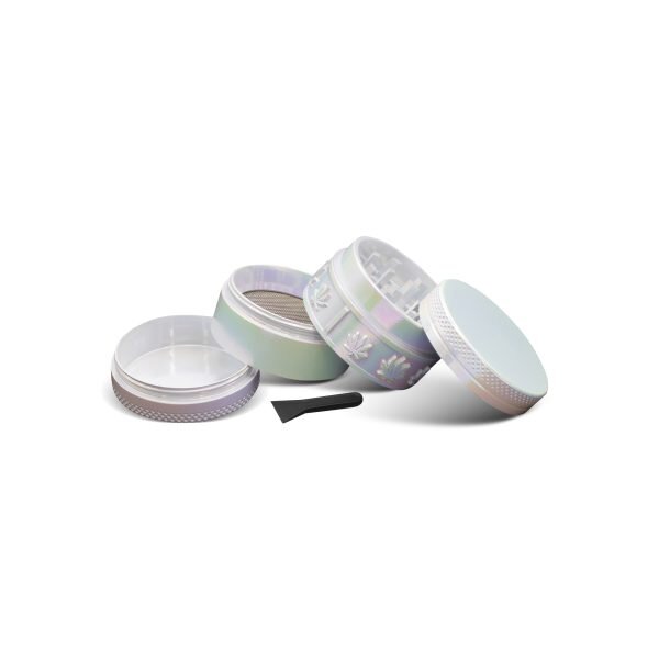 OLYMPUS® Μεταλλικό Grinder Τρίφτης Καπνού Pearl 4μέρη 40mm -1