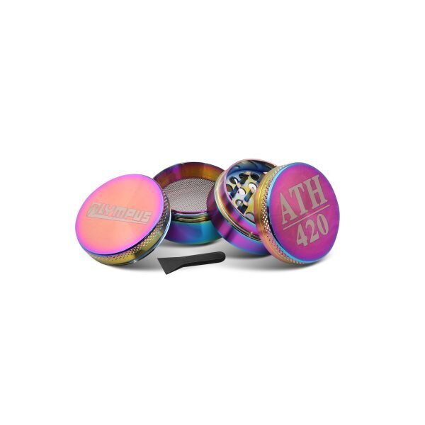 OLYMPUS® Μεταλλικό Grinder Τρίφτης Καπνού ΑΤΗ420 4μέρη 40mm