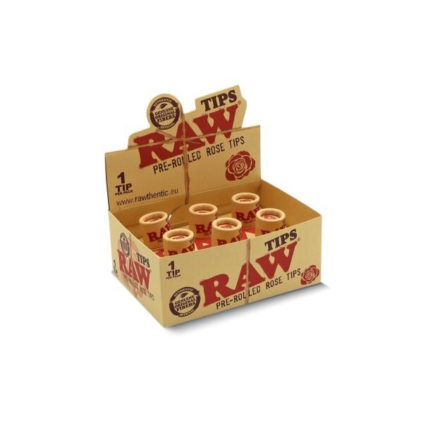 RAW® Προτυλιγμένη Τζιβάνα Τριαντάφυλλο display
