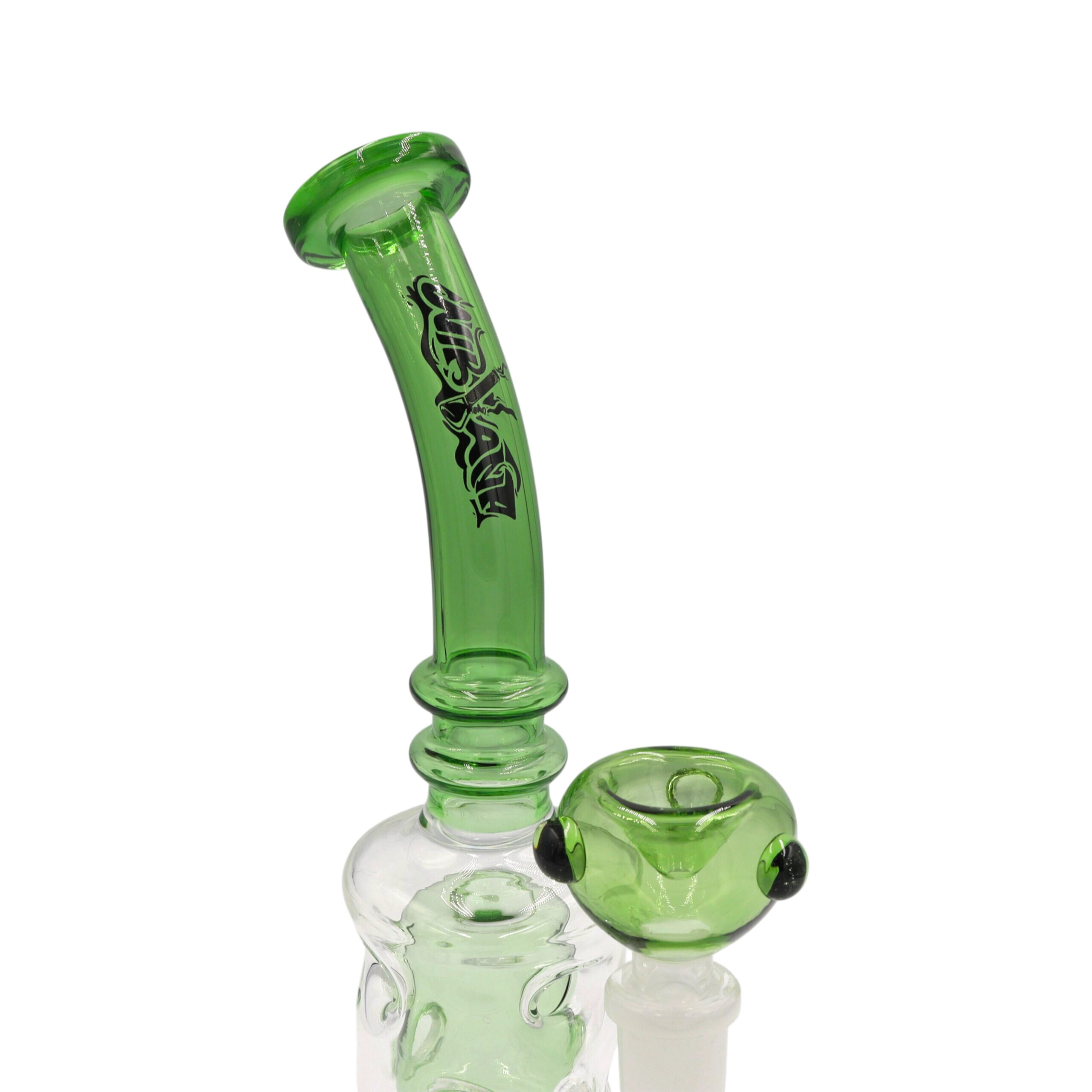 NIRVANA® Γυάλινο Bong Double Bubble 23cm