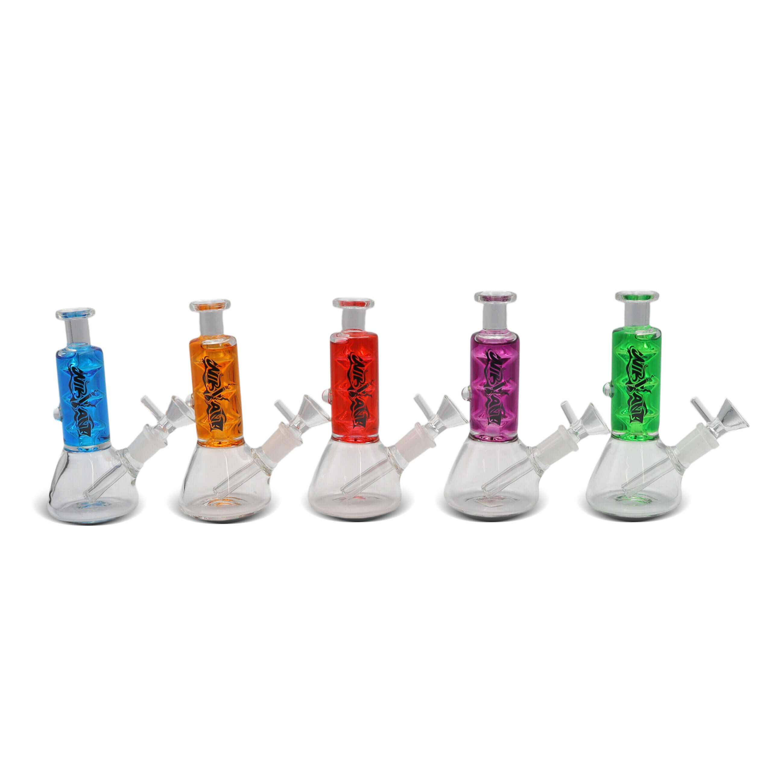 NIRVANA® Γυάλινο Bong Liquid Mini 14cm