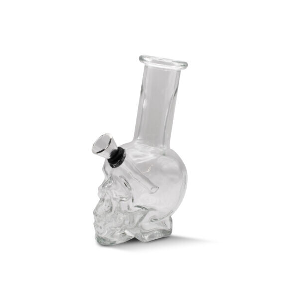 NIRVANA® Γυάλινο Bong Skull 14cm